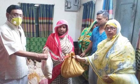 ফরিদপুরে মাসুদ আইভির আরও খাদ্য সামগ্রী বিতরন