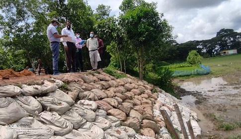 একনেকে পাশ হওয়া মনুনদের প্রকল্প পরিদর্শন করলেন সিলেটের অতিরিক্ত প্রধান প্রকৌশলী