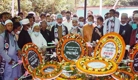 রংপুরে এরশাদের প্রথম মৃত্যুবার্ষিকী পালন