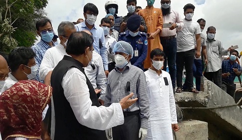 ‘নদীর তীর সংরক্ষণে আমরা স্থায়ী ও টেকসই বাঁধ নির্মাণ করবো’