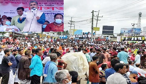 ‘নৌকা সমৃদ্ধির প্রতীক, ধানের শীষ লুটপাটের প্রতীক’