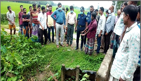 গৌরীপুরে জলাবদ্ধতা নিরসন করে ফসলি জমি রক্ষায় স্মারকলিপি  প্রদান