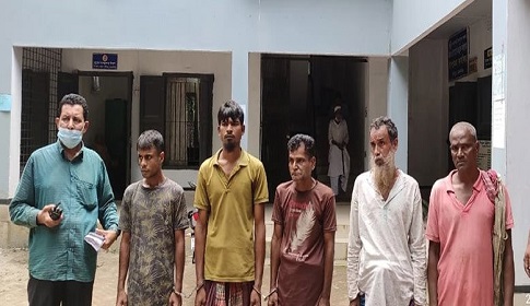 গৌরীপুরে ভ্রাম্যমাণ আদালতে ৫ গাঁজা ব্যবসায়ী ও সেবনকারীর কারাদণ্ড