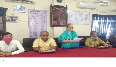 রংপুরে এক সংখ্যালঘু মুক্তিযোদ্ধা বিধবার জমি দখল করে রাস্তা নির্মাণের পায়তারা