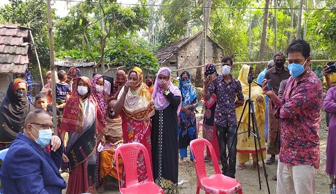 স্বরাষ্ট্রমন্ত্রীর নির্দেশে ঘটনান্থল পরিদর্শন করলেন সাংসদ মীর মোস্তাক আহম্মেদ রবি