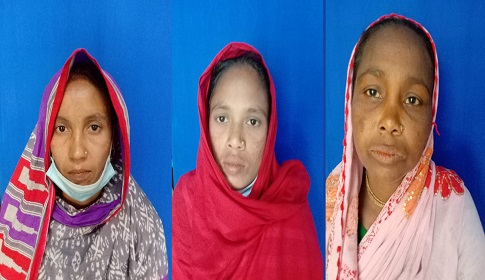 গলাচিপায় তিন নারীর অসহায় জীবন যাপন
