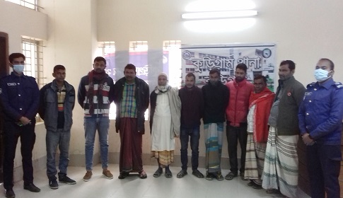 কুড়িগ্রামে মাদক নির্মূলে পুলিশি অভিযানে গ্রেফতার ৯