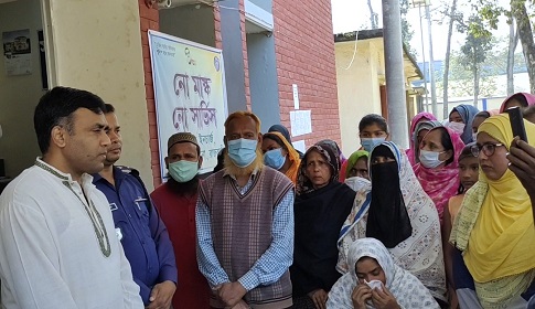 জনসাধারণের ভালোবাসায় সিক্ত পাংশা থানার ওসি সাহাদাত