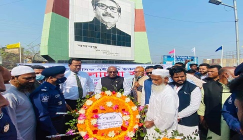 বড়াইগ্রামে যথাযোগ্য মর্যাদায় ঐতিহাসিক ৭ মার্চ পালন