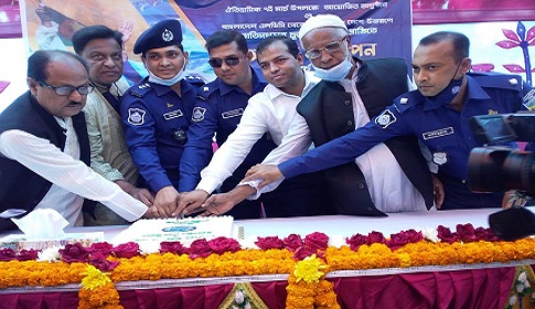 কেন্দুয়া থানা পুলিশের আয়োজনে প্রথম বারের মতো ঐতিহাসিক ৭ মার্চ উদযাপন