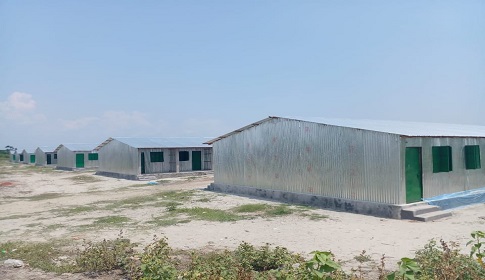 নিউচরে সেনাবাহিনীর তত্ত্বাবধায়নে নির্মিত আশ্রয়ন প্রকল্প হস্তান্তর হচ্ছে আজ