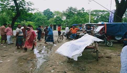 কাশিয়ানীতে মাইক্রোবাস চাপায় প্রাণ গেল বৃদ্ধের