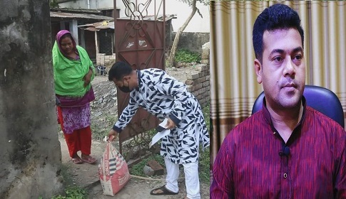 মানবতার ফেরিওয়ালা মেহেরপুরের পৌর মেয়র মাহফুজুর