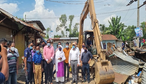 মৌলভীবাজারে ১৬ শতক খাস জমি উদ্ধার