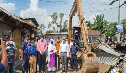 মৌলভীবাজারে ১৬ শতক খাস জমি উদ্ধার