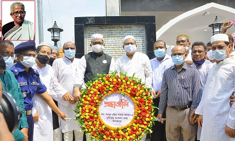 দিনাজপুরে বঙ্গবন্ধুর ঘনিষ্ঠ সহচর আব্দুর রহিমের মৃত্যুবার্ষিকী পালিত