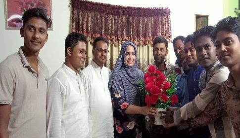 ভোলার তজুমদ্দিনে বিনা প্রতিদ্বন্দ্বিতায় ভাইস চেয়ারম্যান হলেন কোহিনুর
