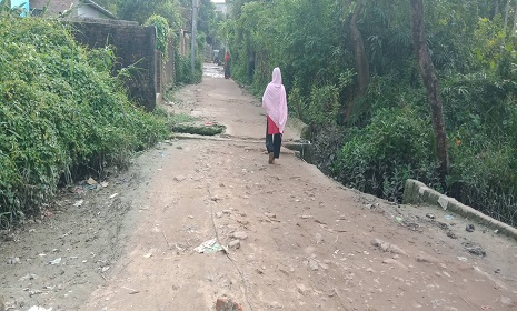 কর্ণফুলীর লাল মিয়া কন্ট্রাক্টর সড়ক বরাদ্দ ও টেন্ডার হল কিন্তু সংস্কার হয়নি!