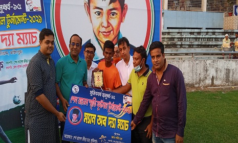 শেখ রাসেল স্মৃতি ফুটবল টুর্নামেন্ট মুসলিম মিশন এর টানা দ্বিতীয় জয়