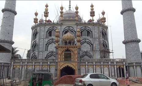 দিনাজপুরে ৫০ কোটি টাকা ব্যয়ে নির্মিত হচ্ছে দৃষ্টিনন্দন আফতাবগঞ্জ মসজিদ