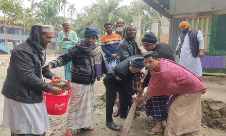 সেলিনা রহমান পাঠাগারের নতুন ভবনের কাজের উদ্বোধন