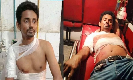 নারায়ণগঞ্জে ছুরিকাঘাতে সাংবাদিক আহত, ঢাকা মেডিকেলে ভর্তি