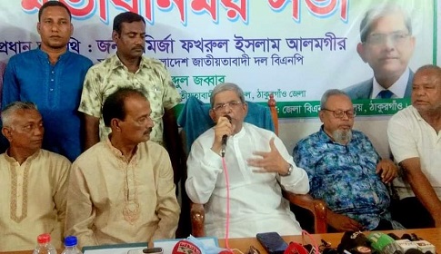 খালেদা জিয়াকে সেতু থেকে ফেলে দেওয়া সরাসরি হত্যার হুমকি : ফখরুল