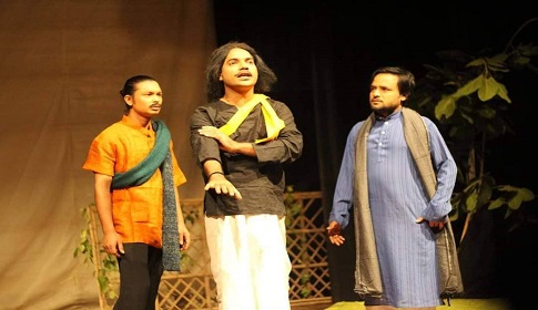 নজরুল জন্মজয়ন্তীতে শিল্পকলায় ‘দামাল ছেলে নজরুল’