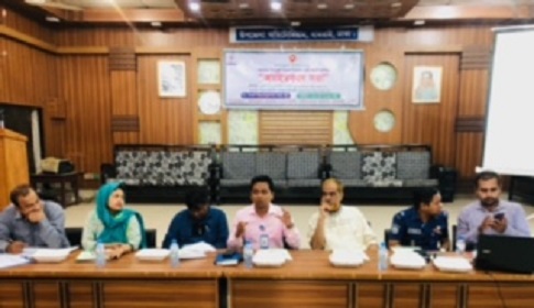 ধামরাইয়ে জনশুমারি ও গৃহগণনা বাস্তবায়ন বিষয়ক অবহিতকরণ সভা