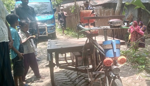 নগরকান্দায় চুরি যাওয়া অটোভ্যান উদ্ধার