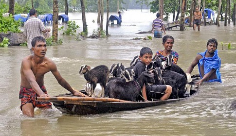 ভাসছে প্রাণ! জাগো মানবতা