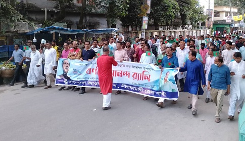 পদ্মা সেতুর উদ্বোধন উদযাপনে উৎসবের শহরে পরিণত নীলফামারী