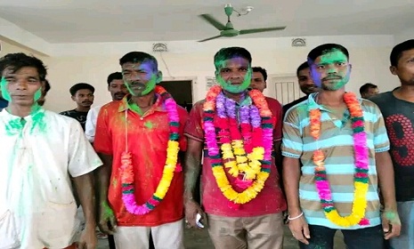 বালিয়াকান্দিতে জামালপুর ইউনিয়ন আদিবাসী সমিতির নির্বাচন অনুষ্ঠিত