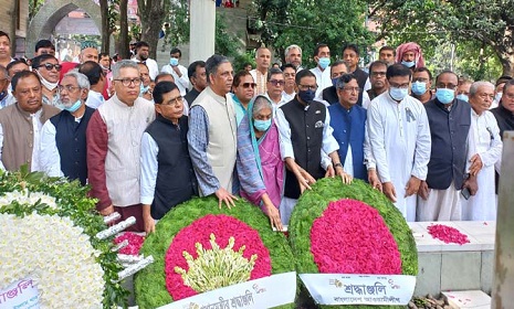 শেখ কামালের জন্মবার্ষিকীতে আওয়ামী লীগের শ্রদ্ধা