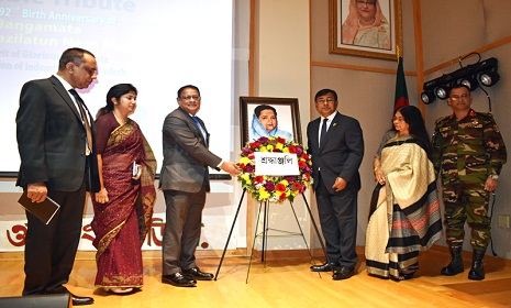 ওয়াশিংটন ডিসির বাংলাদেশ দূতাবাসে বঙ্গমাতার জন্মবার্ষিকী পালন