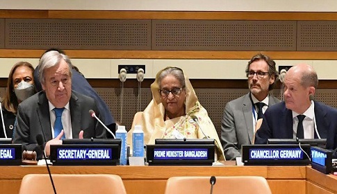 রাশিয়া-ইউক্রেন যুদ্ধ বন্ধে জাতিসংঘে প্রধানমন্ত্রীর ছয় দফা প্রস্তাব