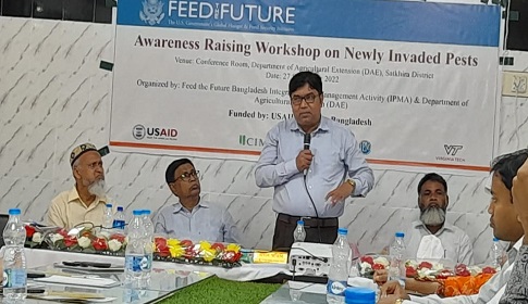 সাতক্ষীরায় বিষমুক্ত ফসল উৎপাদন বৃদ্ধির লক্ষ্যে কর্মশালা
