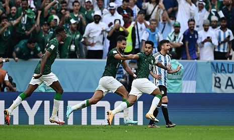 আর্জেন্টিনাকে হারানোয় বুধবার সৌদি আরবে সাধারণ ছুটির ঘোষণা
