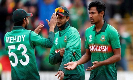 ওয়ানডে র্যাংকিংয়ে সেরা দশে বাংলাদেশের তিন বোলার