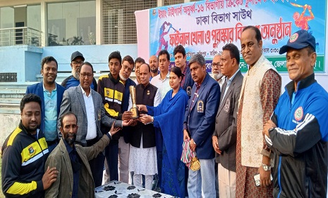 ইয়াং টাইগার্স অনূর্ধ্ব ১৬ জাতীয় ক্রিকেট প্রতিযোগিতায় ঢাকা জেলা দল অপরাজিত চ্যাম্পিয়ন