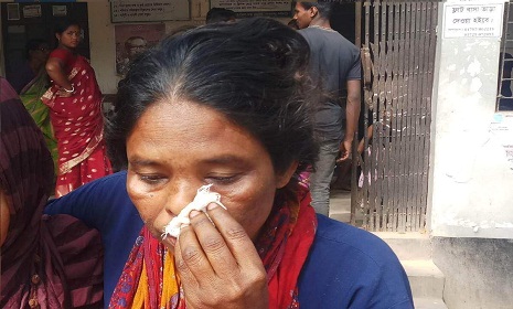 নগরকান্দায় মামলা তুলে না নেওয়ায় বাদীর উপর হামলা