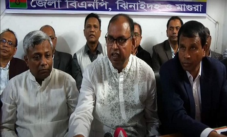 'গণতন্ত্র ফিরিয়ে আনতে আন্দোলন করছে বিএনপি'