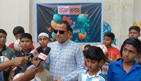 দেশের উন্নয়নে ‘তাজা খবর’ আলোকবর্তিকার ভূমিকা রাখবে : চেয়ারম্যান সমর