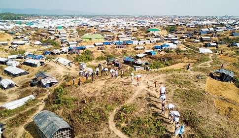 রোহিঙ্গা ক্যাম্পে গুলিতে দুই তরুণ নিহত, গুলিবিদ্ধ ২