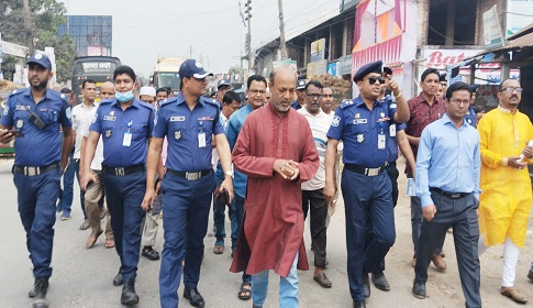 ‘ঈদে সর্বোচ্চ নিরাপত্তা দিবে গাইবান্ধা জেলা পুলিশ’