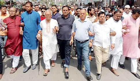 নেতাকর্মীদের ওপর হামলার প্রতিবাদে রাজধানীতে বিএনপির বিক্ষোভ