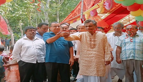 মহম্মদপুরে কৃষ্ণ মন্দির উদ্বোধন