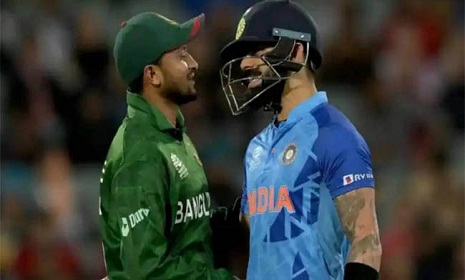বাংলাদেশ-ভারত নিয়মরক্ষার ম্যাচ আজ