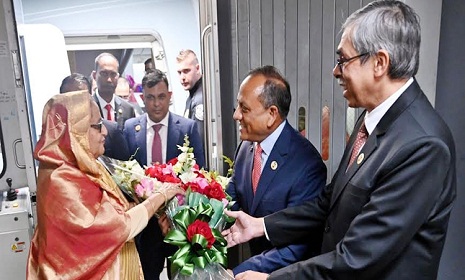 নিউইয়র্কে পৌঁছেছেন প্রধানমন্ত্রী