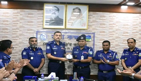 ময়মনসিংহ রেঞ্জে আবারো শ্রেষ্ঠ কোতোয়ালী মডেল থানা